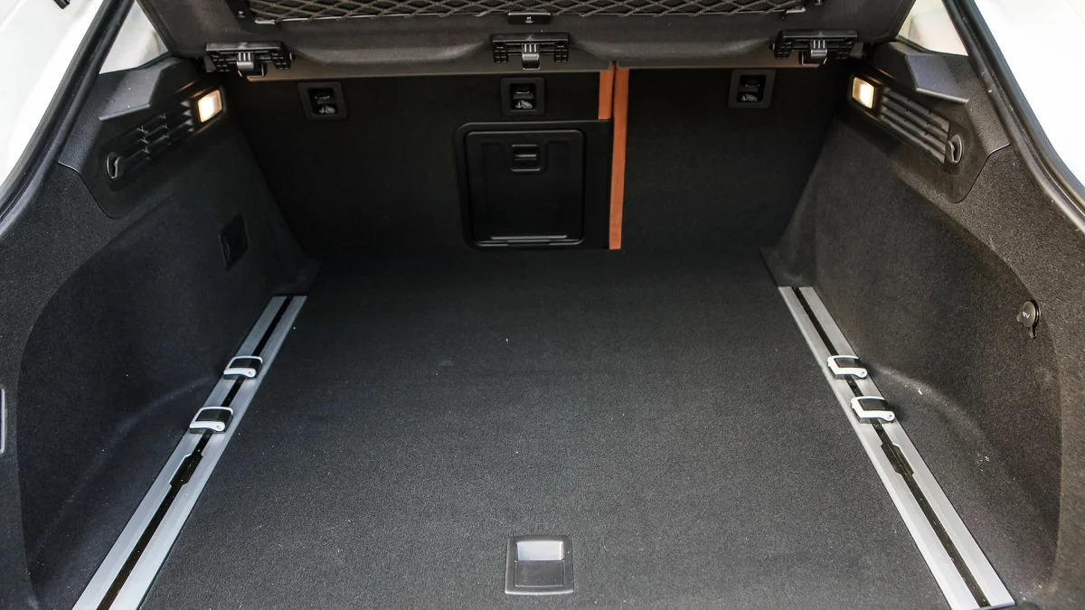 2017 Maserati Levante rear cargo area