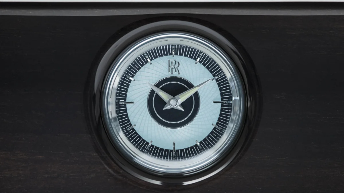 rolls royce phantom limelight collection clock