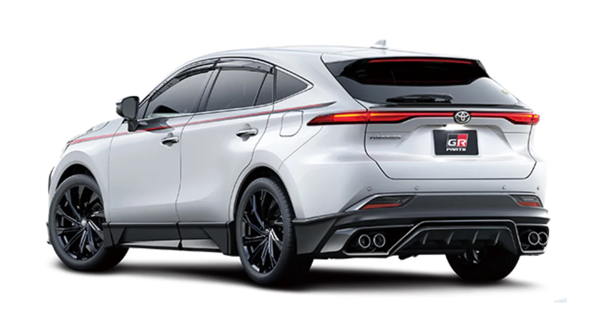 2021 Toyota Harrier/Venza TRD parts