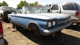 Junked 1964 Chevrolet Corvair Convervible in Denver