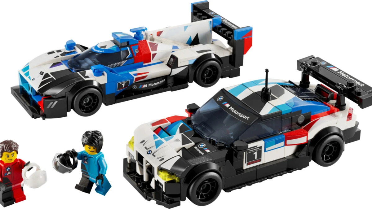 BMW M Hybrid V8 and M4 GT3 join Lego's Speed Champions collection
