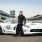 Jeff Gordon Chevy Corvette Z06 pace car Indy 500 indianapolis