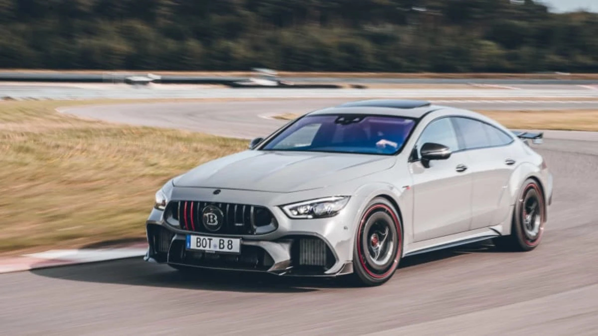 Brabus turns AMG GT 63 S into a wide-bodied, 900-horsepower Rocket