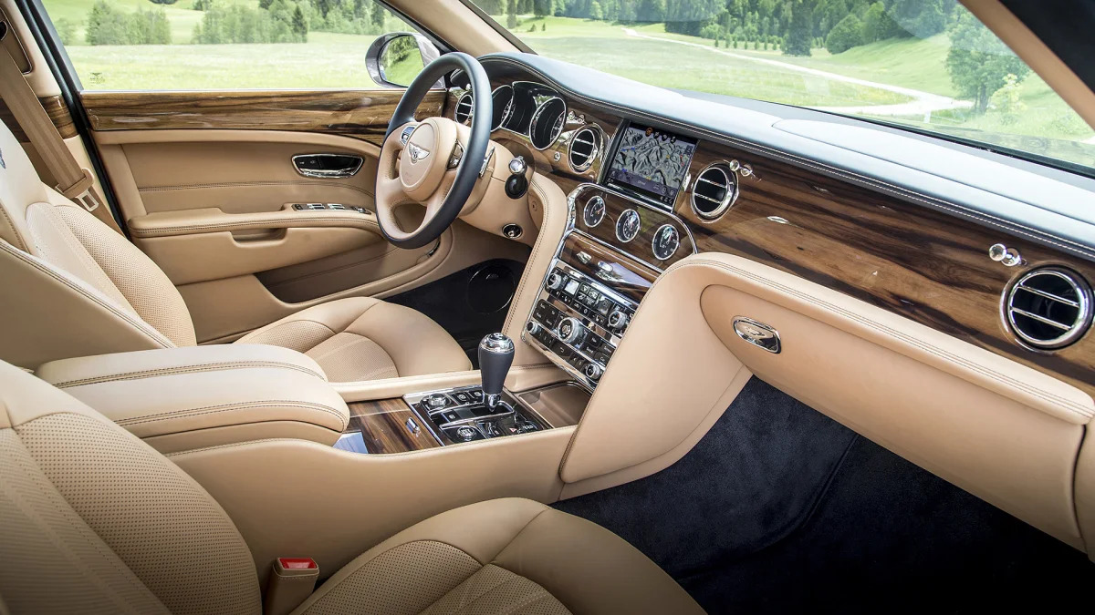 2017 Bentley Mulsanne interior