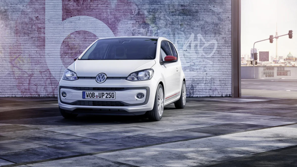 vw up front