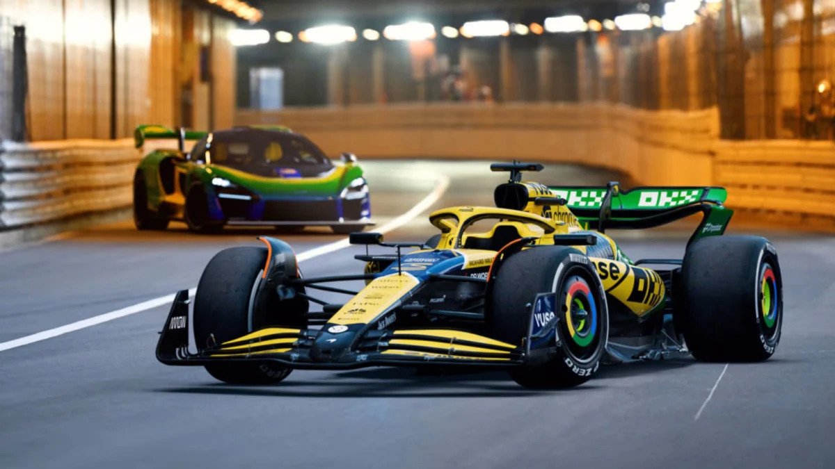 McLaren reveals one-off Senna-inspired livery for Monaco GP on both F1 and the road car