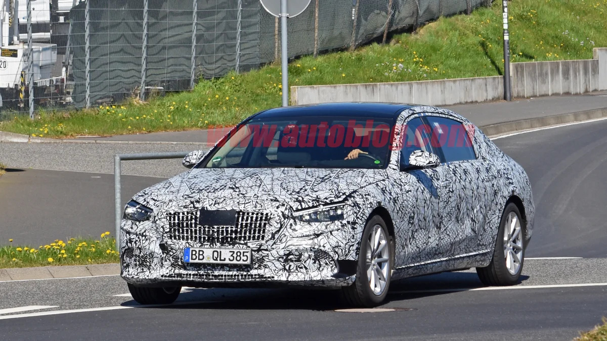 Mercedes-Maybach spied