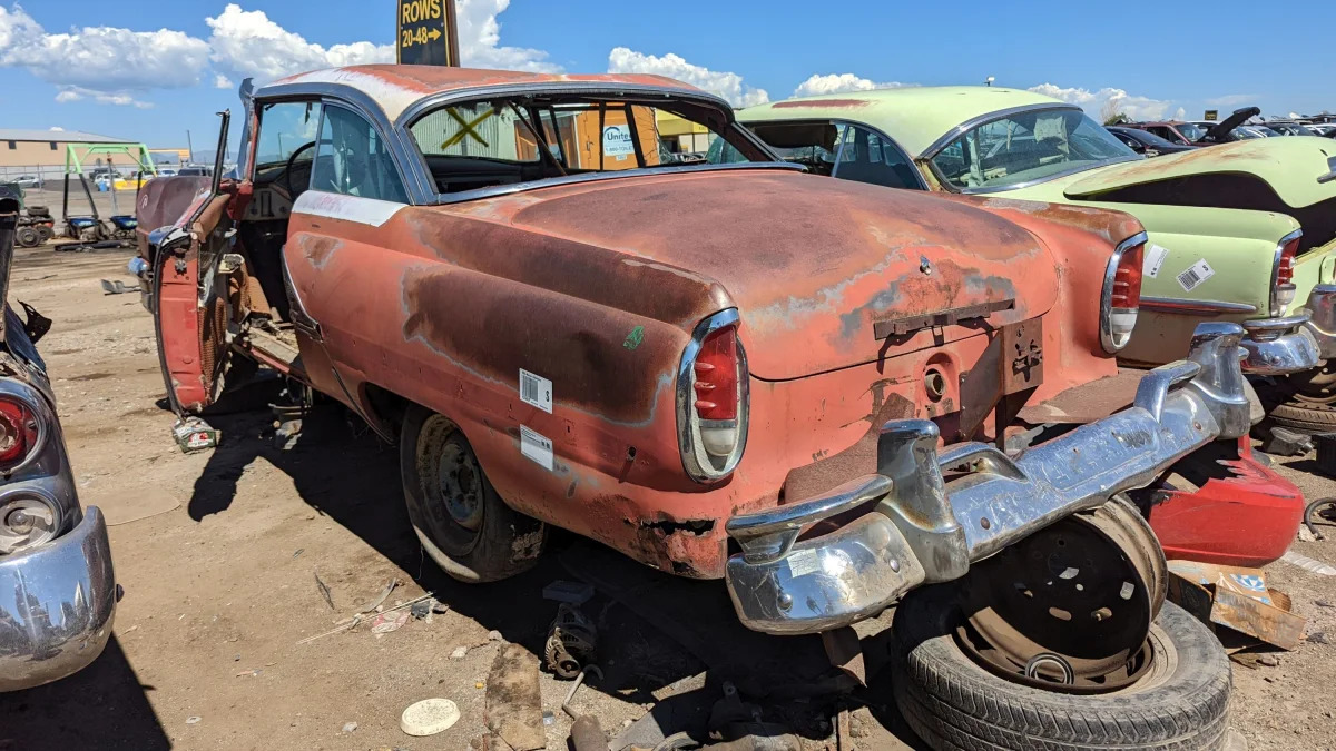 42 - 1955 Mercury Monterey in Colorado junkyard - Photo by Murilee Martin