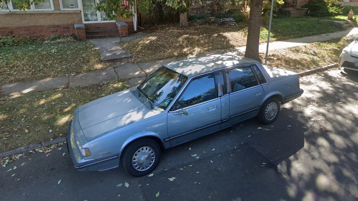 1987 Chevrolet Celebrity on Google Street View 1