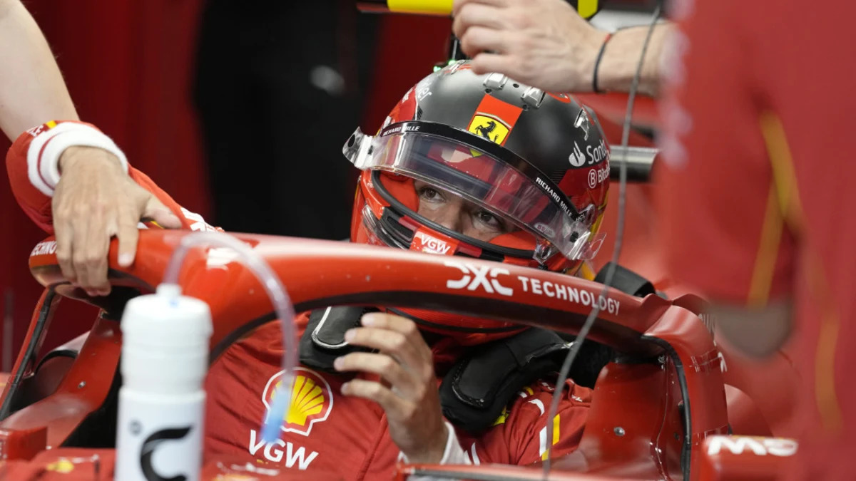 Ferrari's Sainz out of Saudi GP with appendicitis. Oliver Bearman, 18, steps up