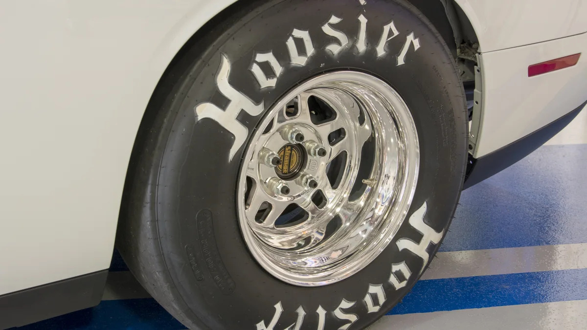 hoosier mopar wheels drag radials challenger
