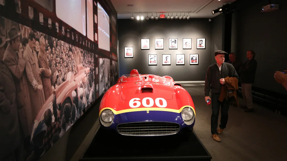 1956 Ferrari 290 MM front