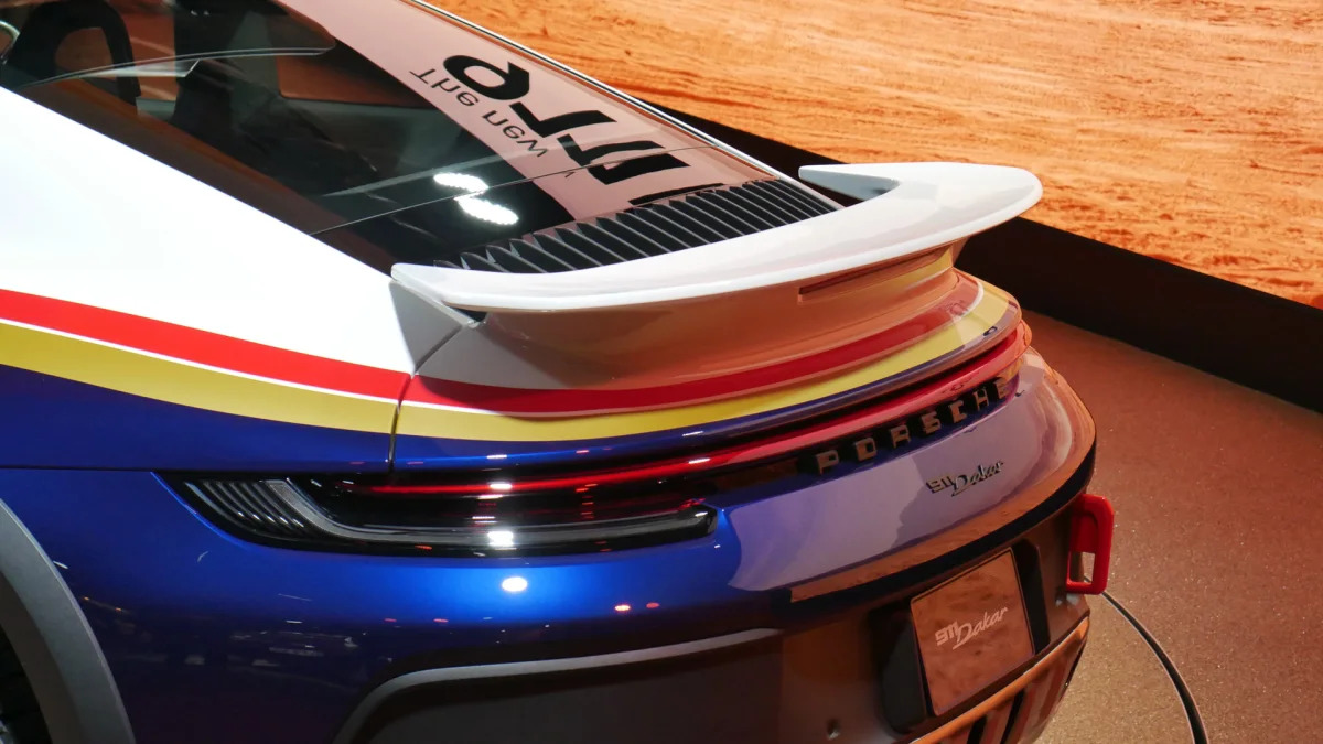 2023 Porsche 911 Dakar Rallye Design package wing