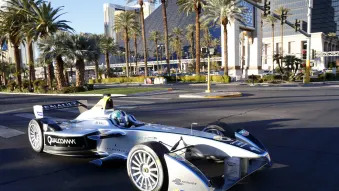 Formula E Spark-Renault SRT_01E on the Las Vegas Strip