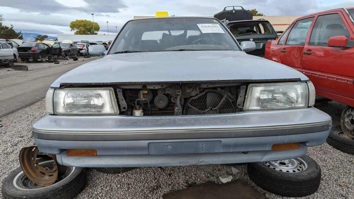 23 - 1991 Toyota Cressida in Nevada junkyard - photo by Murilee Martin