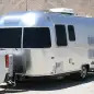 Airstream Bambi Sport 22 front 3/4 view