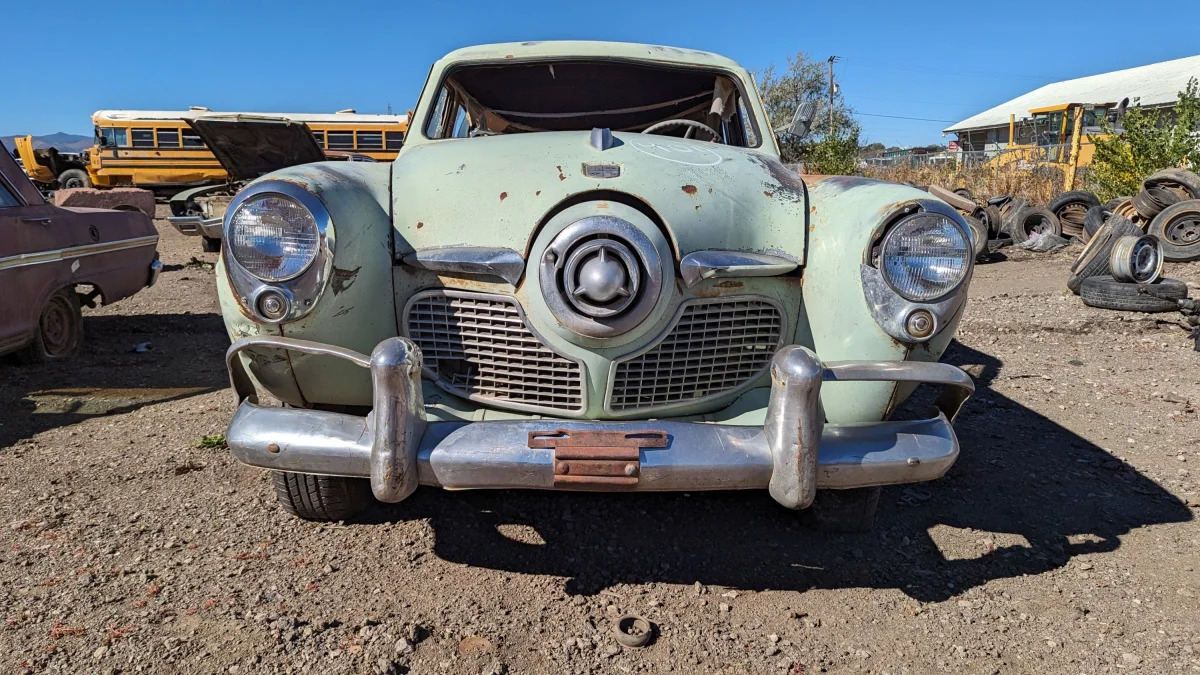 52 - 1951 Studebaker Champion in Colorado junkyard - photo by Murilee Martin