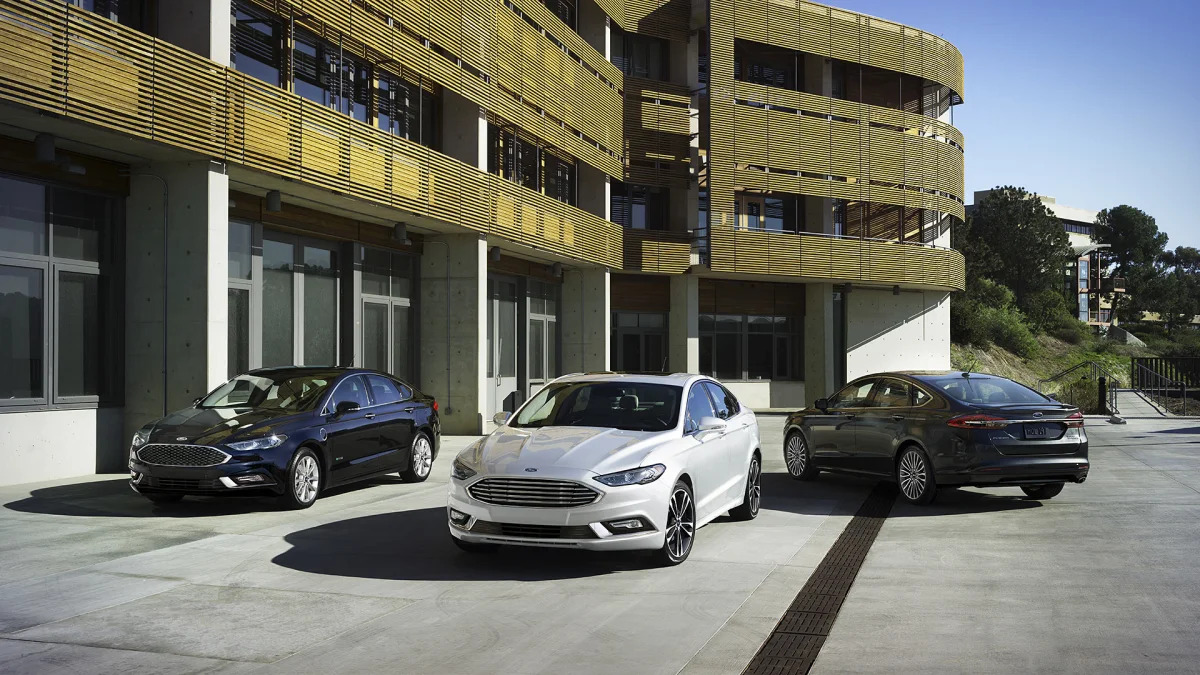 2017 Ford Fusion model lineup