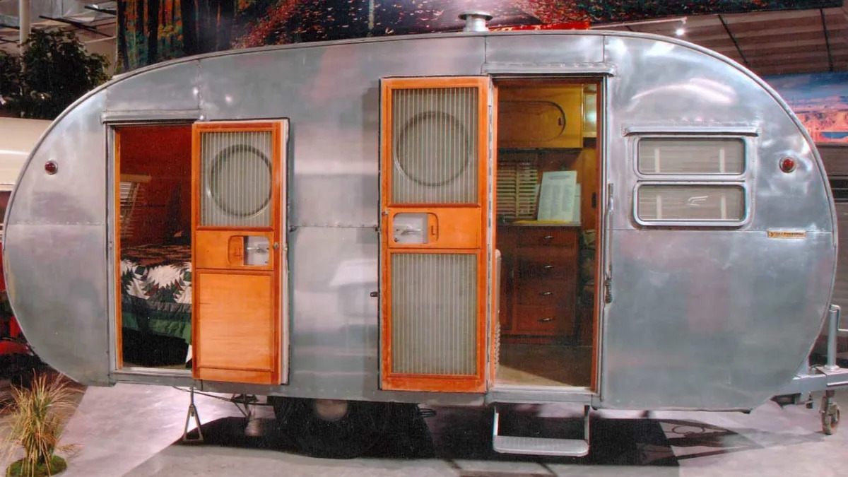 Yellowstone travel trailer, 1954