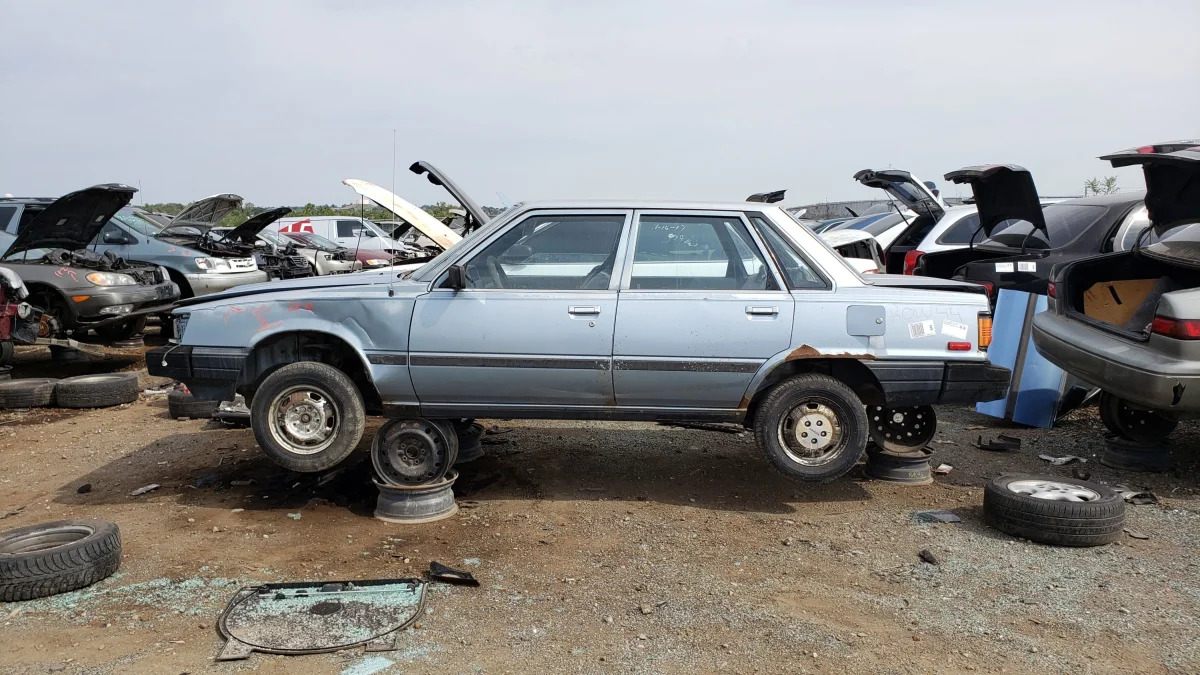 00 - 1983 Toyota Camry in Colorado junkyard - photo by Murilee Martin
