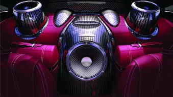 Sonus Faber sound system in the Pagani Huayra