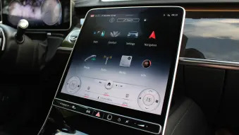 MBUX infotainment system in S-Class