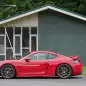 2020 Porsche 718 Cayman GT4 profile post office