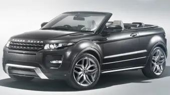 Land Rover Range Rover Evoque Convertible Concept - Leaked Images