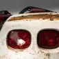 Millionth Corvette damaged in sinkhole rear detail