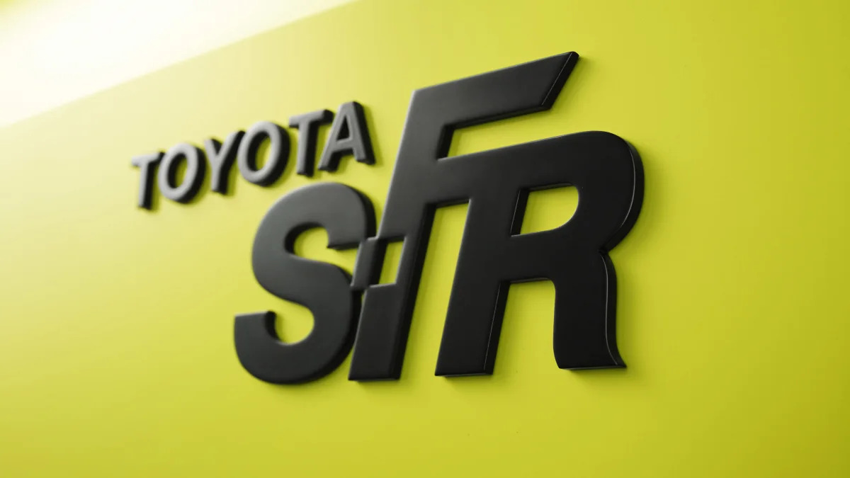 Toyota S-FR Concept nameplate badge