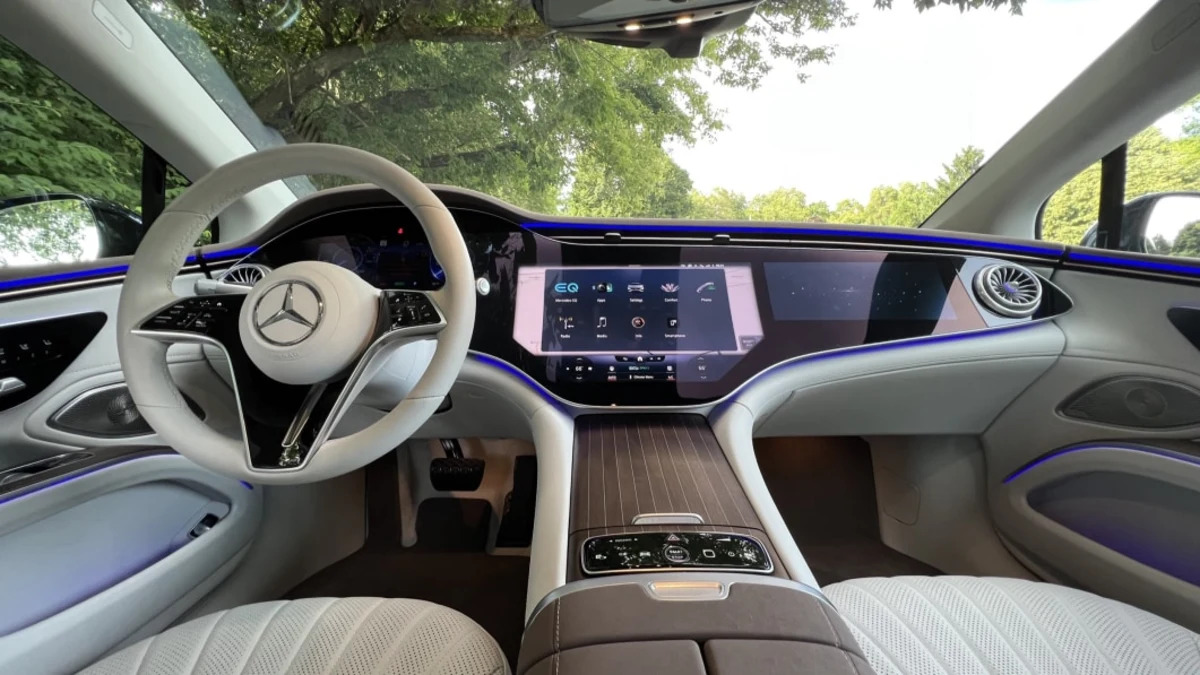 2022 Mercedes-Benz EQS 450+ Interior Review: Luxury worth getting used to