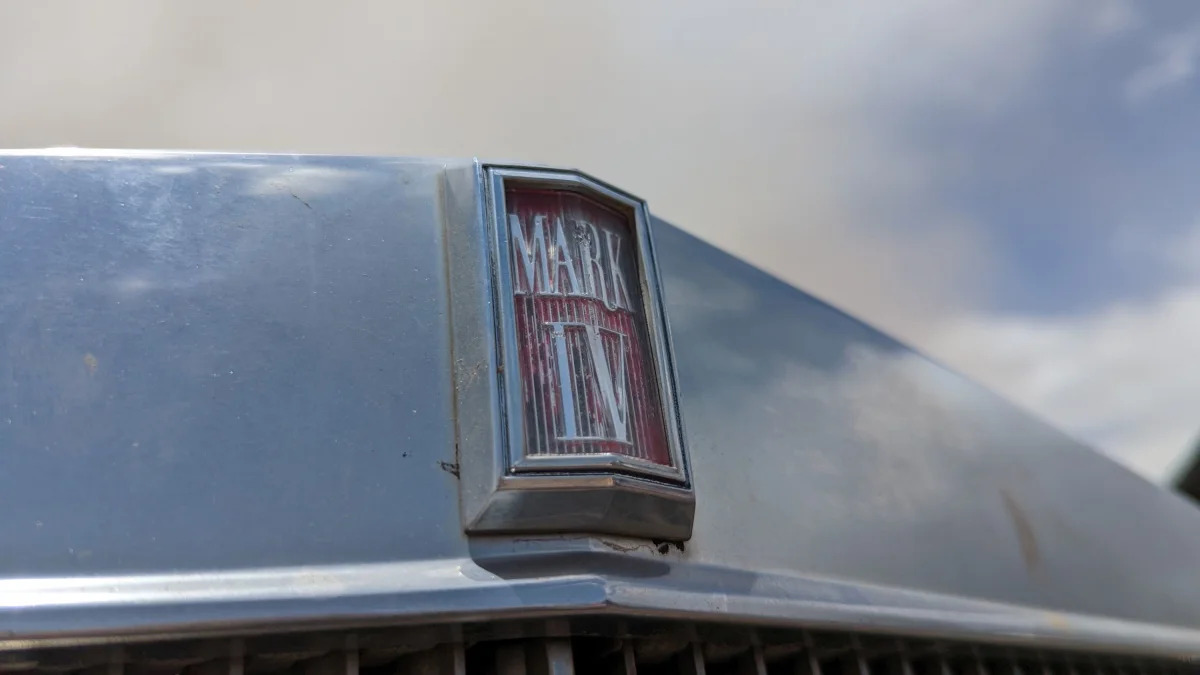 46 - 1972 Lincoln Mark IV in Colorado junkyard - Photo by Murilee Martin