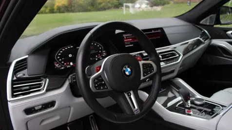 <h6><u>2020 BMW X6 M Competition interior</u></h6>