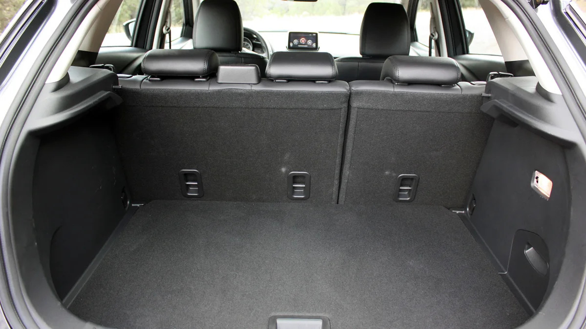 2016 Mazda CX-3 rear cargo area