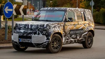 2020 Land Rover Defender spy shots