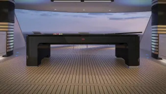 Bugatti's carbon fiber pool table