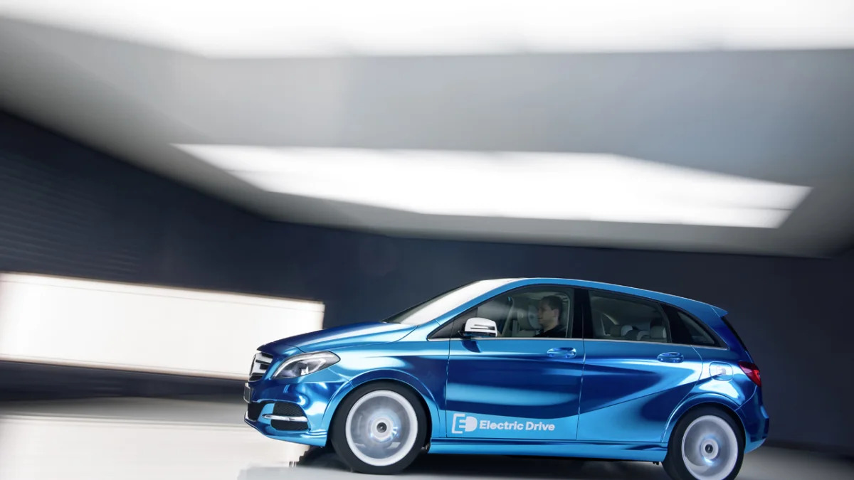 2012 Mercedes-Benz Concept B-Class Electric Drive