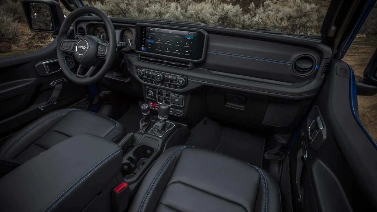 New 2024 Jeep® Wrangler Rubicon X 4xe with 12-way power adjusta