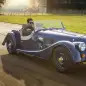 Morgan 4/4 80th Special Edition moving front 3/4