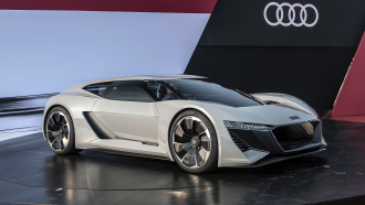 Audi's PB 18 e-tron Concept Puts the Driver in the Center