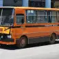 old school bus, havana, cuba