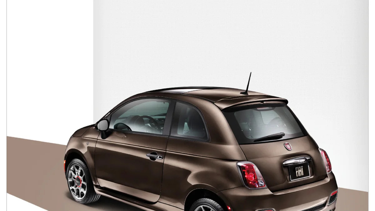 Fiat 500 marketing collateral