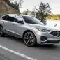 2022 Acura MDX Type S action front three quarter down
