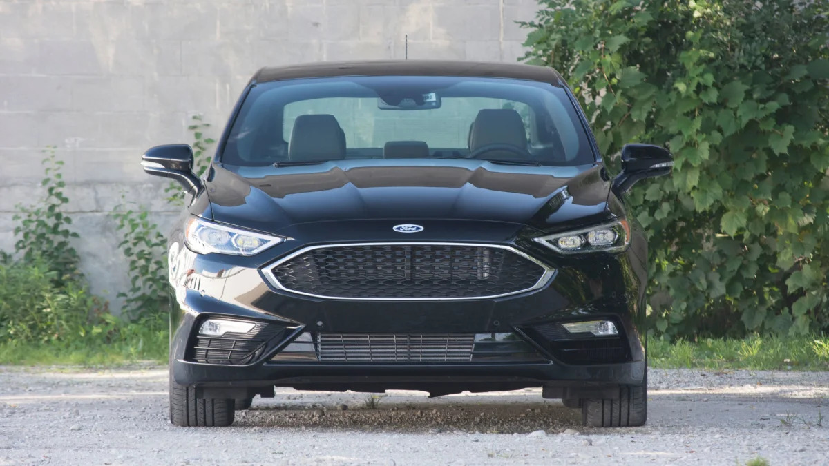 2017 ford fusion sport front