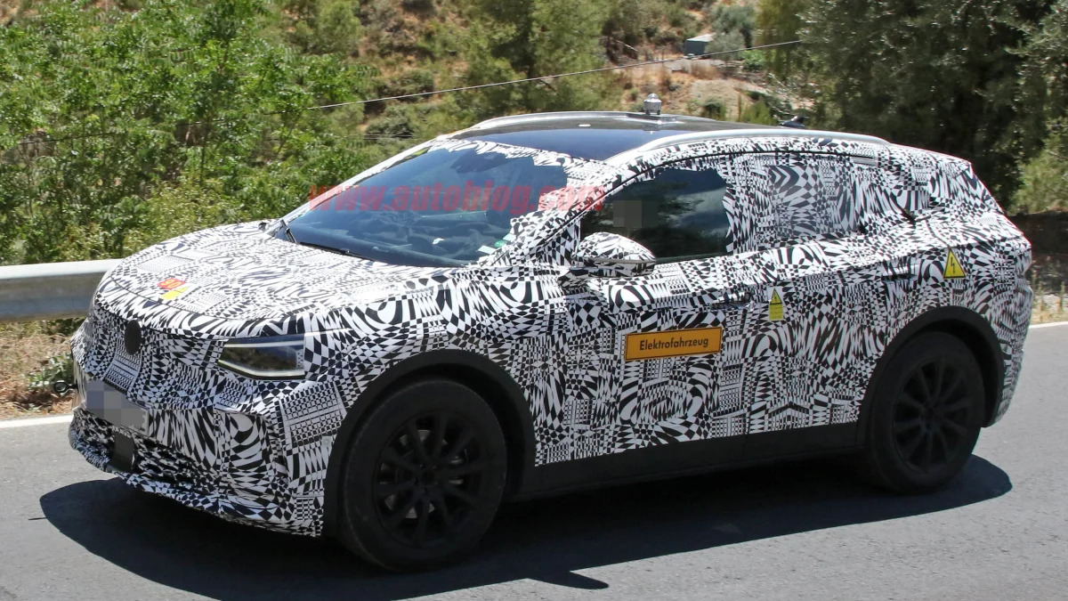 We spy the electric VW crossover