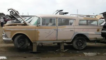 Junked 1959 Rambler Cross Country Wagon