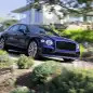 2022 Bentley Flying Spur Hybrid action front cactus