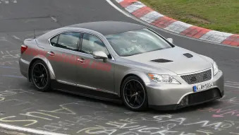 Spy Shots: Mystery Lexus LS caught lapping the 'Ring