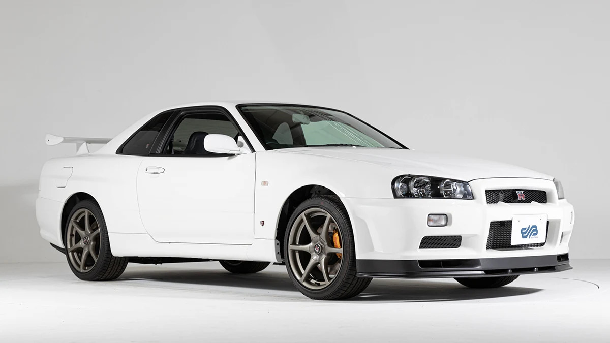 An R34 Nissan Skyline GT-R with just 10 miles is for sale - Autoblog