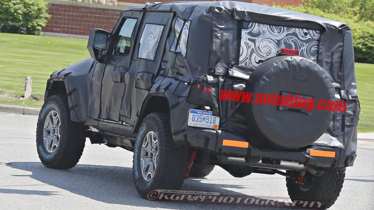 2018 jeep wrangler unlimited spy photo rear shocks